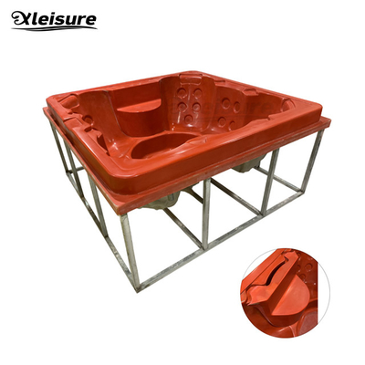 Superior Quality 2.2*2.2M square spa hot tub mold with removable mold outdoor family spa pool mould bathtub mould