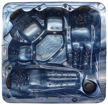 7802 Xleisure Whirlpool Spa Balboa  5 Persons Outdoor Swim Spa Acrylic Square European Design Massage