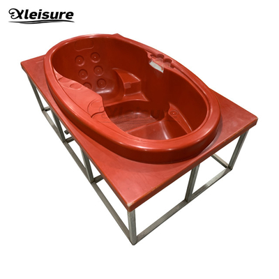 Made in China oval spa hot tub mold wood-fired acrylic hot tub mould 2-person outdoor spa bathtub fiberglass FRP spa poo