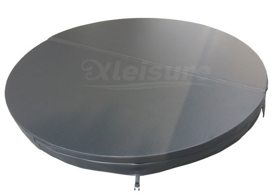 factory-direct high R-value outdoor whirlpool round 3 person spa hot tub round cover / lid in grey for Balboa hot tub