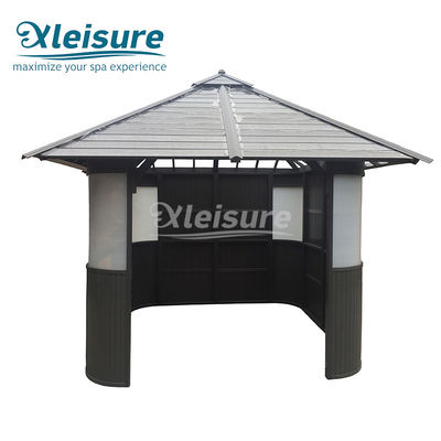 Outdoor Hot Tub Spa Enclosures Hot Tub Gazebo With Wall Maintenance - Free