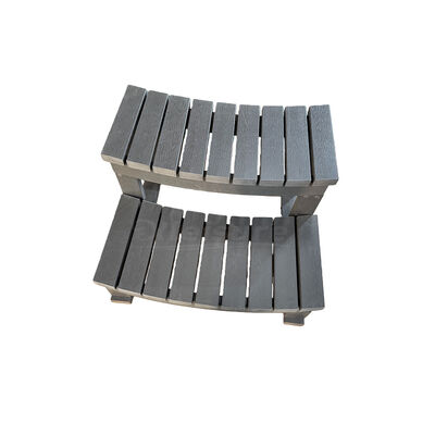 High Quality Outdoor Hot Tub Curved Ladder 2* Steps Spa Accessories with European Design Style for Any Spa Tub Swim Spa