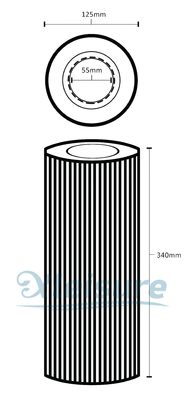 SGS Hot Springs Spa Filter Cartridge , Spa Water Filter Cartridge